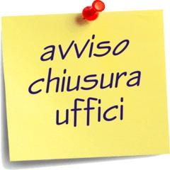 Chiusure uffici comunali 2026
