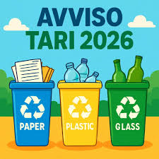 Avvisi acconto Tari 2026
